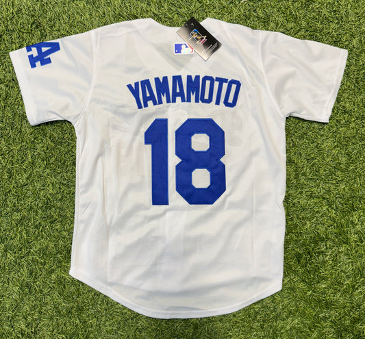 Yamamoto #18 Home Jersey – Youth Sizes